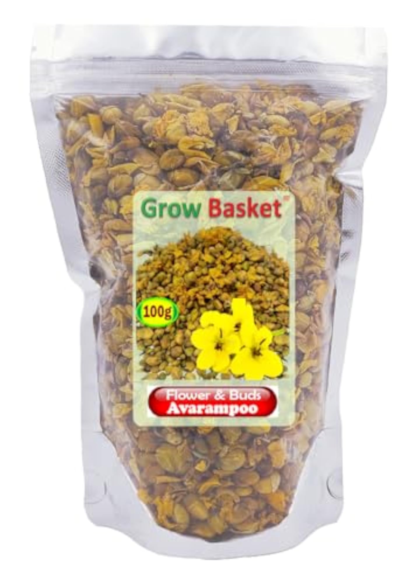 Sun-Dried Avarampoo Buds & Flowers for Skin Care